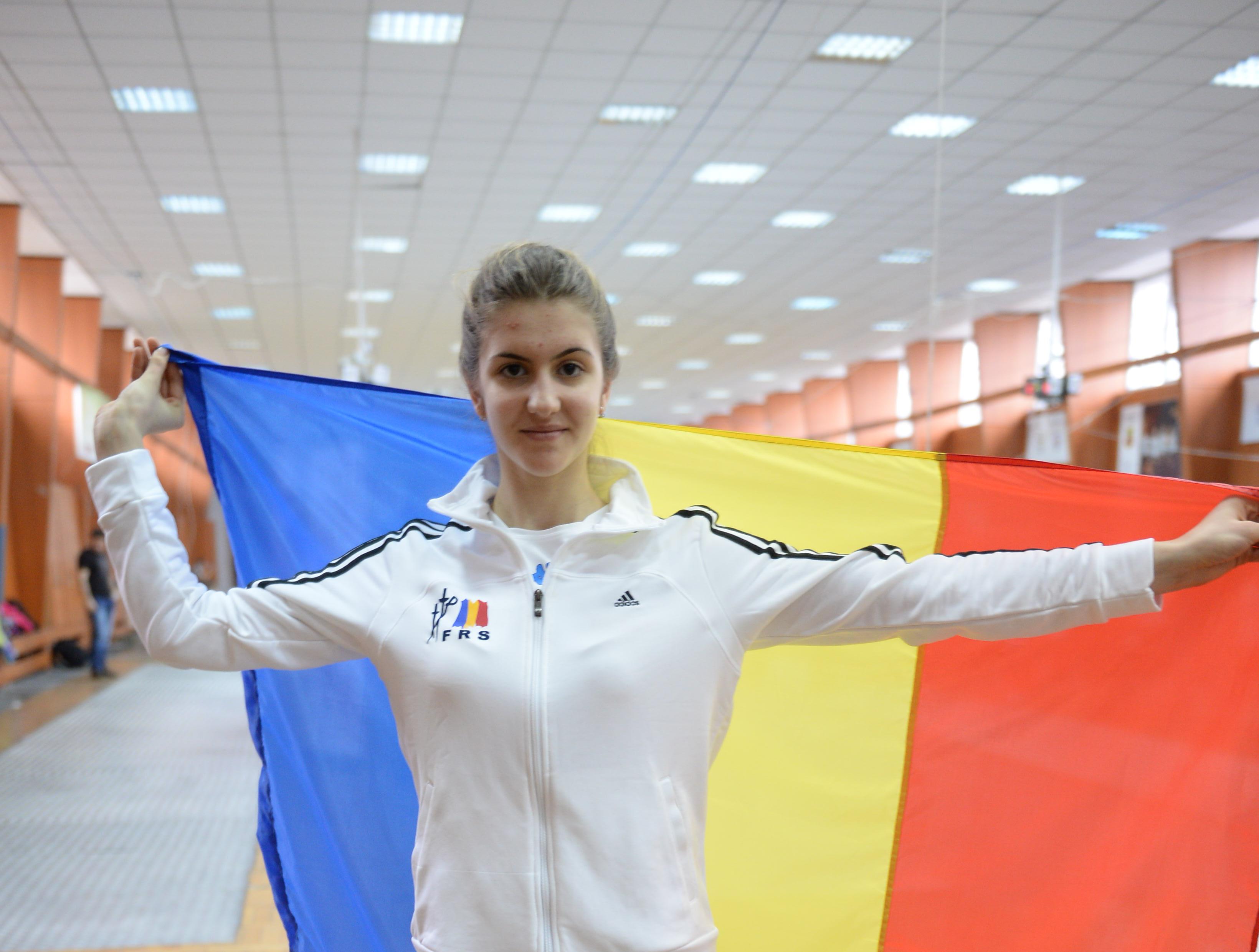 Alexandra Predescu, locul 25 la spadă cadeți la Mondialele de la Plovdiv