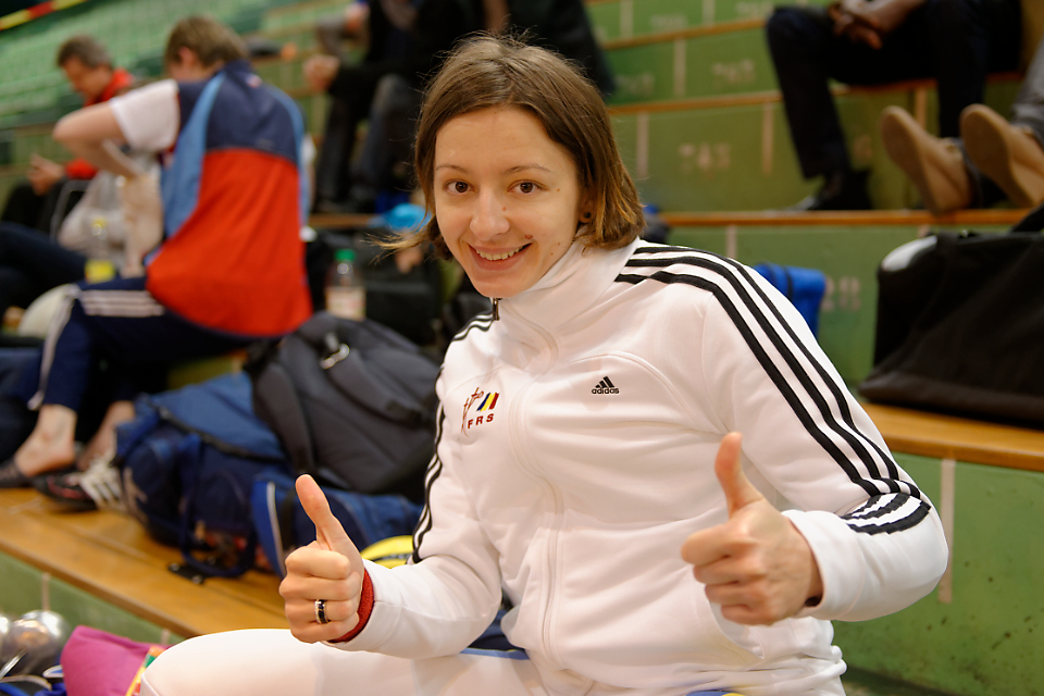 Ana Maria Brânză a urcat pe locul trei în clasamentul la zi al Cupei Mondiale de spadă feminin individual