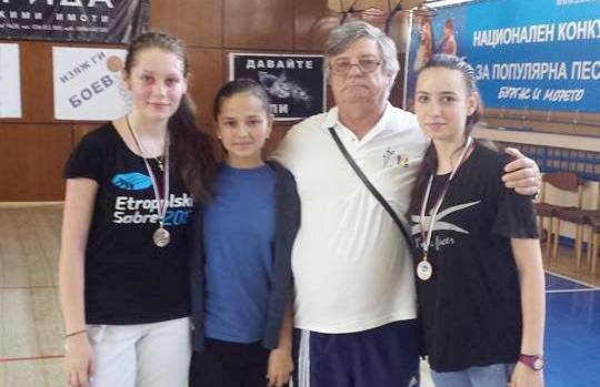 GALERIE FOTO: Andreea Lupu, locul doi la Cupa Burgas la sabie, categoria Under 15 ani