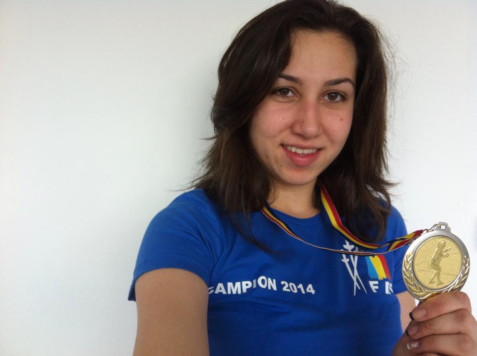 Mălina Călugăreanu: “Această medalie de aur îmi dă încredere pentru Europene!”