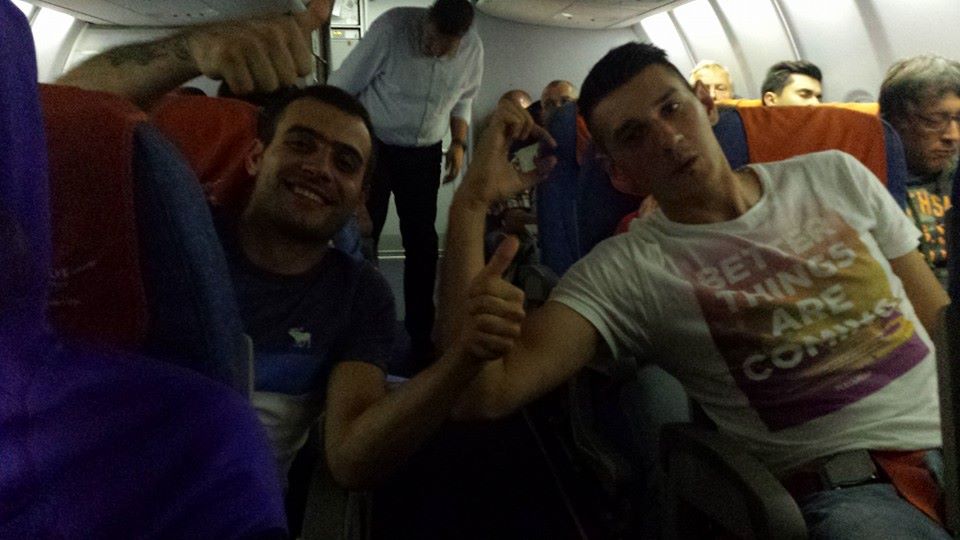 FOTO ȘI VIDEO: Sabrerii români au ajuns duminică seara la Kazan. Dolniceanu: “Vreau să cuceresc o medalie la individual!”