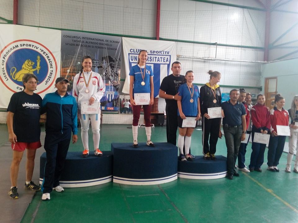 GALERIE FOTO: Cezara Constantin (LPS Craiova) este noua campioană națională la spadă juniori