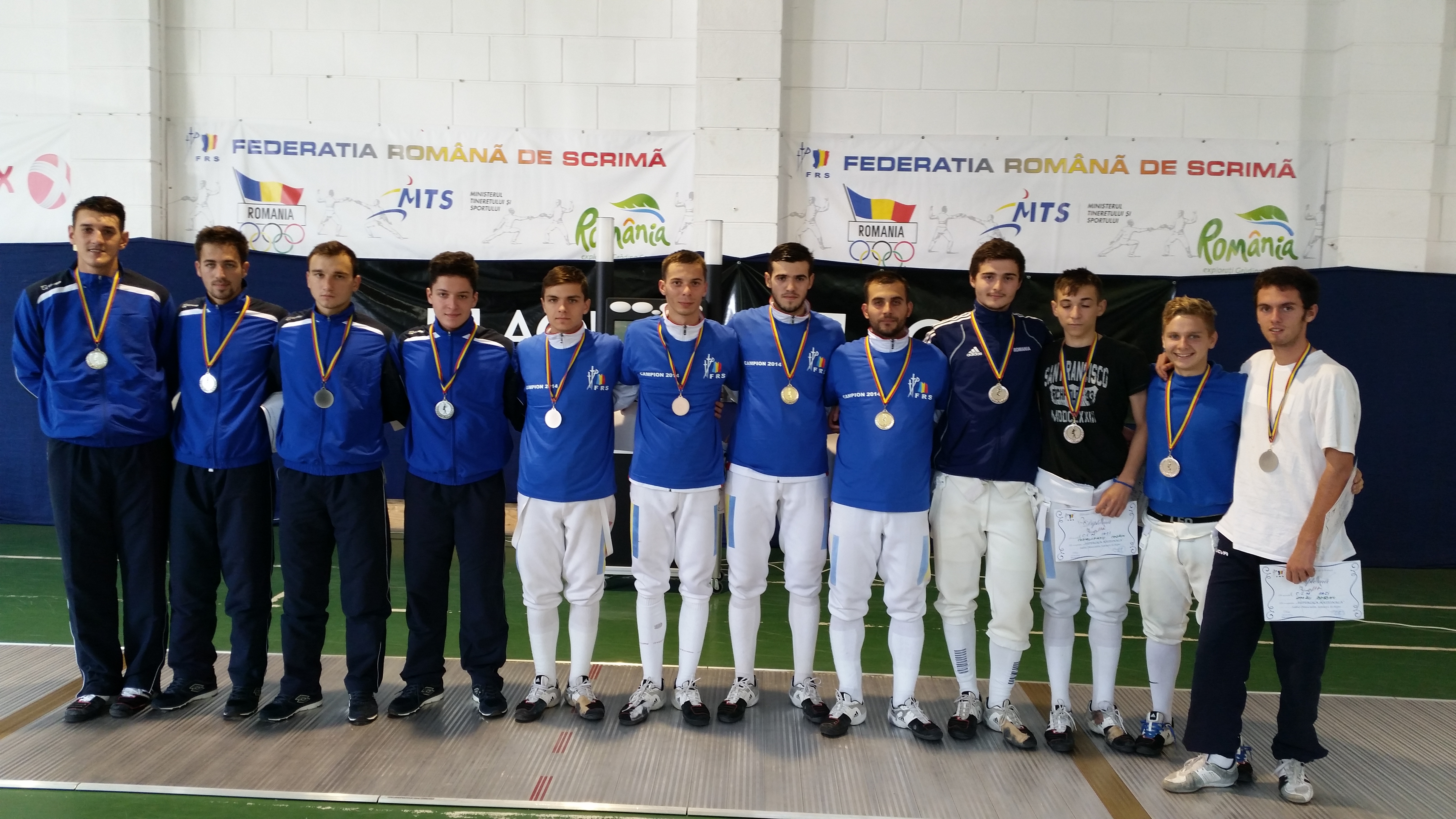 CS Dinamo 1 a câștigat Campionatul Național de sabie seniori, proba masculină pe echipe