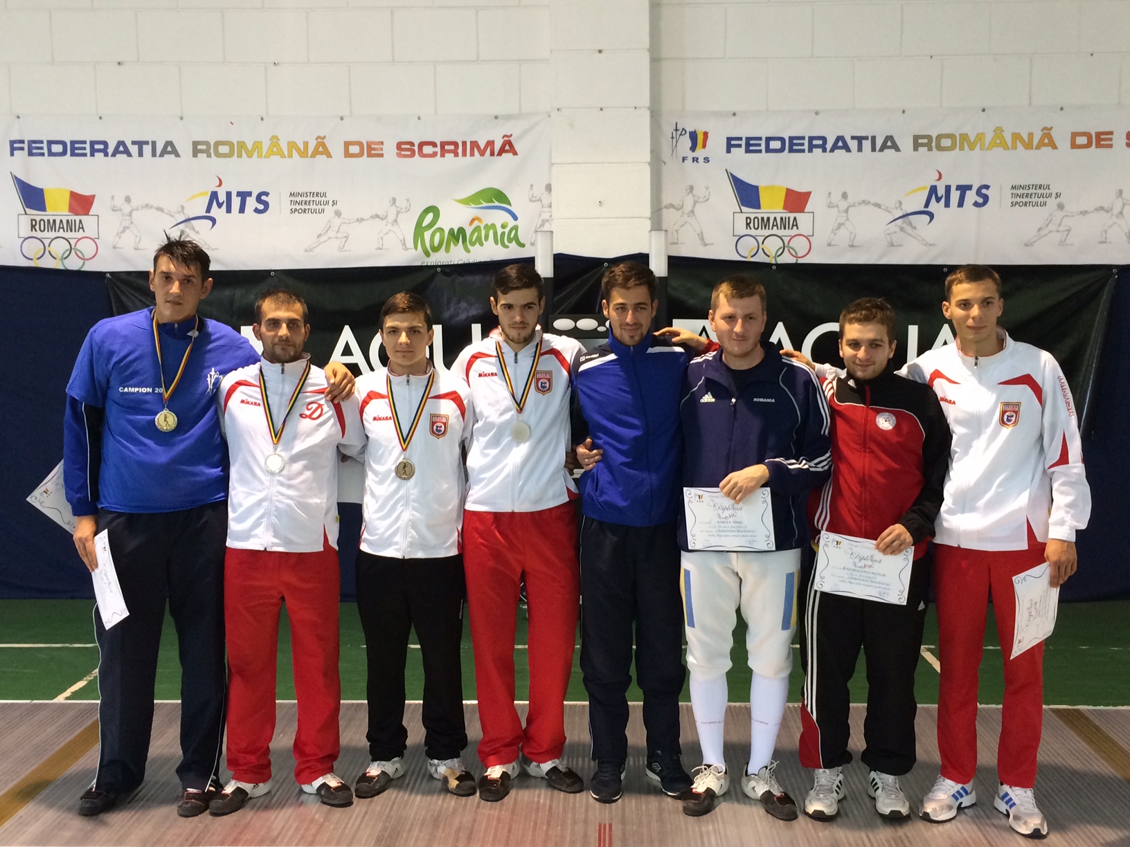 GALERIE FOTO: Alin Badea (CSA Steaua) a câștigat Campionatul Național de sabie seniori, proba masculină la individual