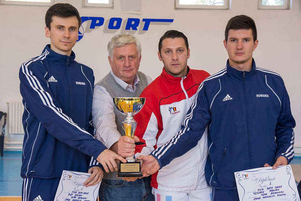 GALERIE FOTO: CSM Satu Mare a câștigat Cupa României la spadă, proba masculină pe echipe