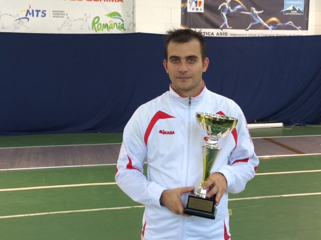 GALERIE FOTO: Tiberiu Dolniceanu (CS Dinamo) a câștigat Cupa României la sabie, proba individuală la masculin
