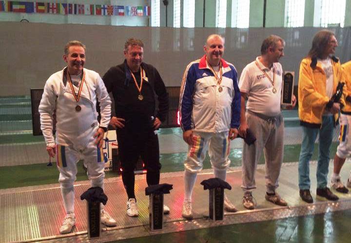 Mihai Moisi a câștigat Campionatul Național de spadă pentru veterani