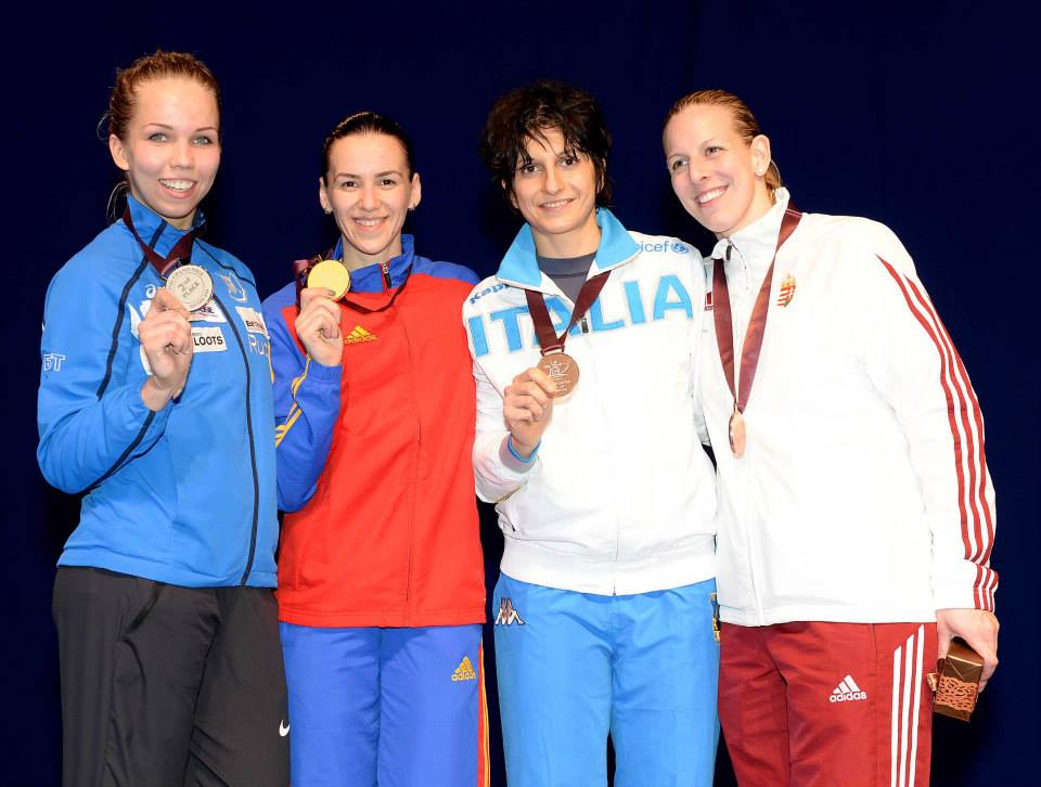 Simona Gherman, medalie de aur la Grand Prix-ul de spadă feminin de la Doha