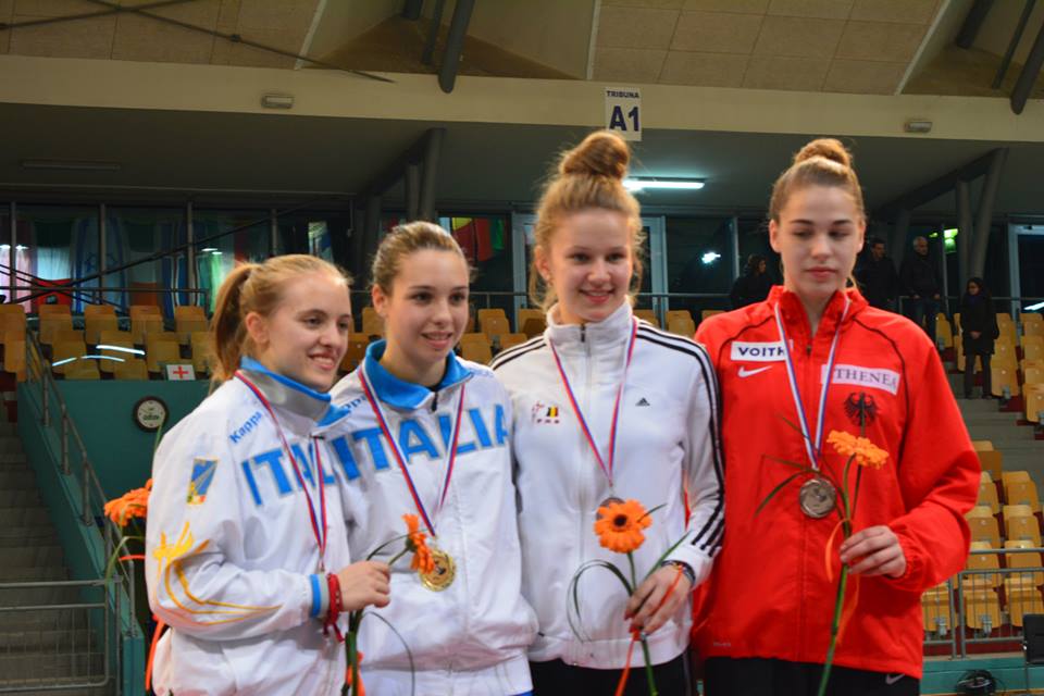 Bilanțul României la Campionatul European de cadeți și juniori de la Maribor: o medalie de bronz, două locuri 5, două locuri 6 și două locuri 7