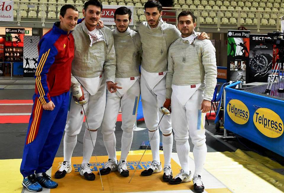 UPDATE 8: România, locul 8 la etapa de Cupă Mondială la sabie seniori, proba masculină pe echipe, de la Padova