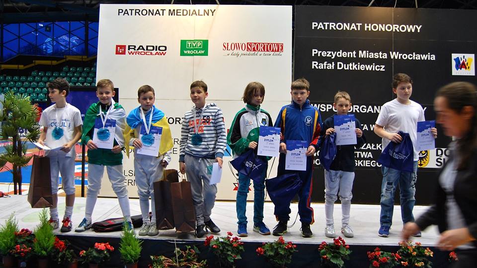GALERIE FOTO: Florin Mirică (CS UNEFS), locul 1 în ziua a doua la Challenge Wratislavia, în proba de spadă masculin individual, categoria 8-11 ani