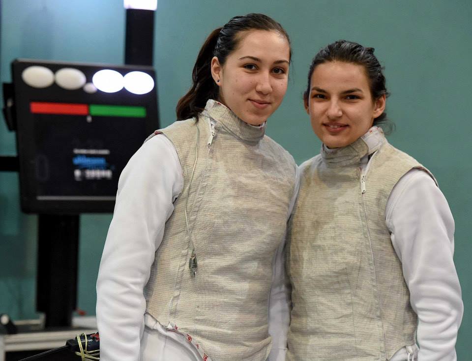 Mălina Călugăreanu și Maria Boldor s-au calificat pe tabloul principal de 64 în proba de floretă feminin, la Campionatul Mondial de la Leipzig