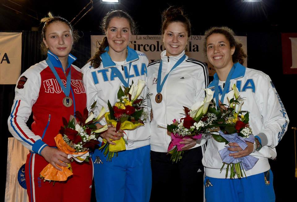 GALERIE FOTO: Amalia Tătăran a cucerit medalia de bronz la Campionatul European U23 de la Vicenza, în proba de spadă feminin individual