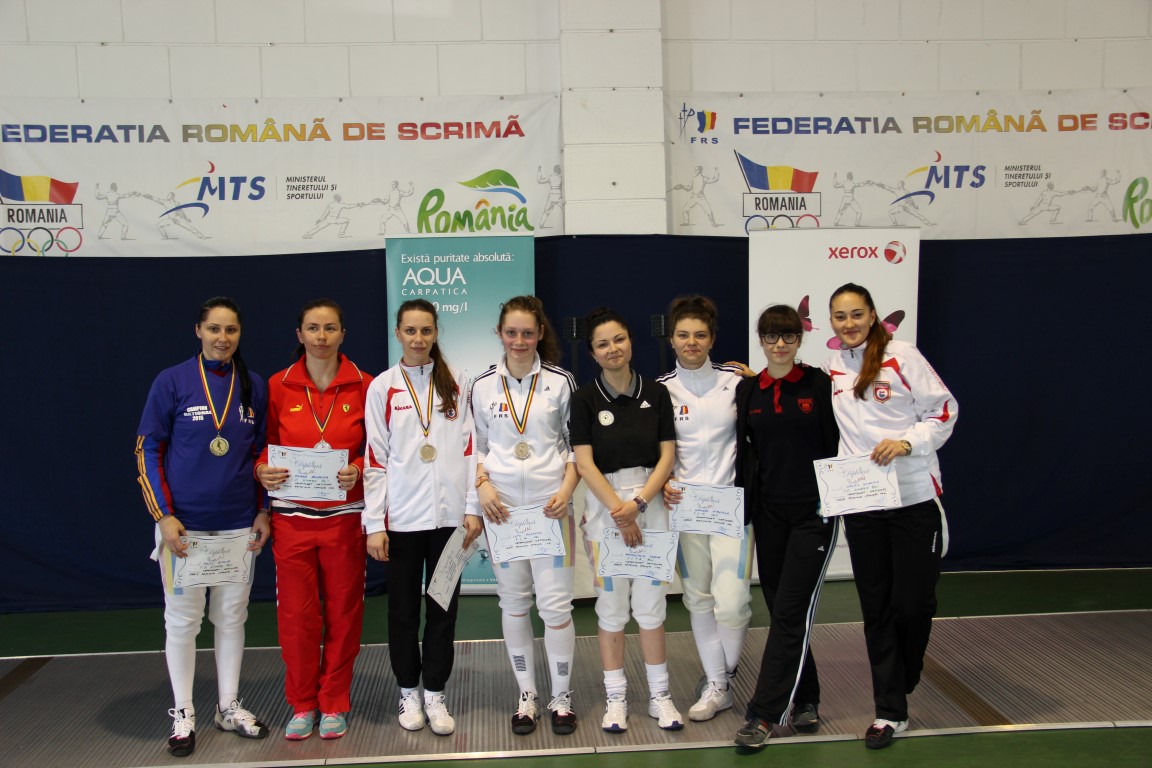 GALERIE FOTO: Bianca Pascu (CS Dinamo) a câștigat Campionatul Național de sabie seniori, proba feminină la individual