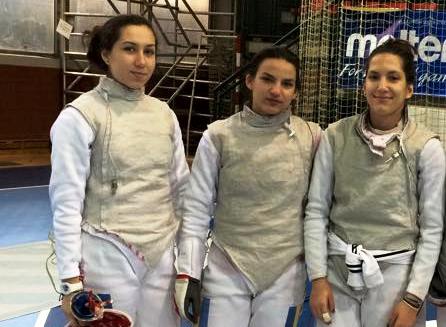 Maria Boldor, Mălina Călugăreanu și Ana Boldor concurează sâmbătă în etapa de Cupă Mondială de floretă juniori feminin individual, de la Bochum