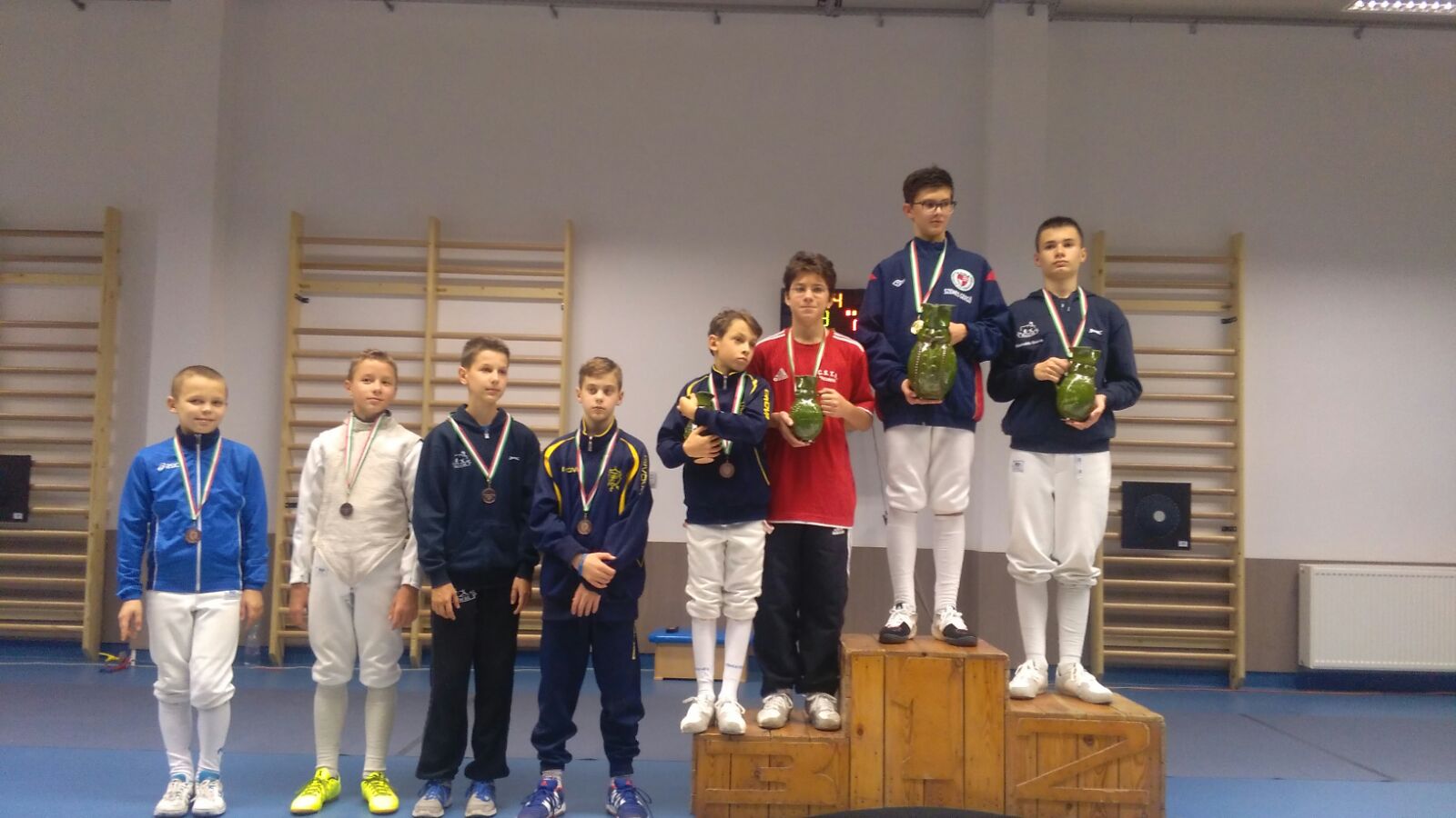 Alexandru Pavel (CSTA) a ocupat locul trei la prima etapă din Circuitul Internațional „Fülöp Mihály”, la floretă copii și speranțe