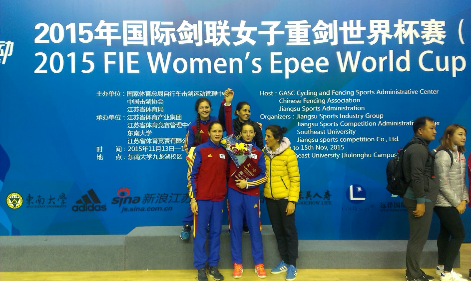 Ana Maria Popescu a câștigat etapa de Cupă Mondială la spadă seniori feminin individual de la Nanjing (China)