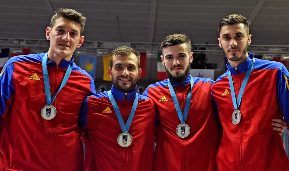 România a cucerit medaliile de argint la etapa de Cupă Mondială de sabie seniori masculin de la Padova