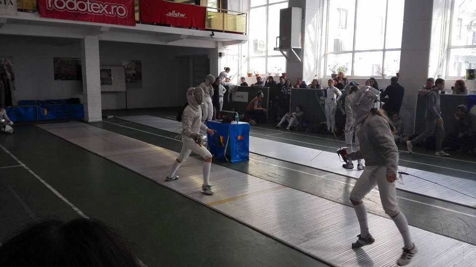 Campionatul Național de sabie cadeți de la București, ediția 2017, ziua 1: azi are loc proba feminină la individual