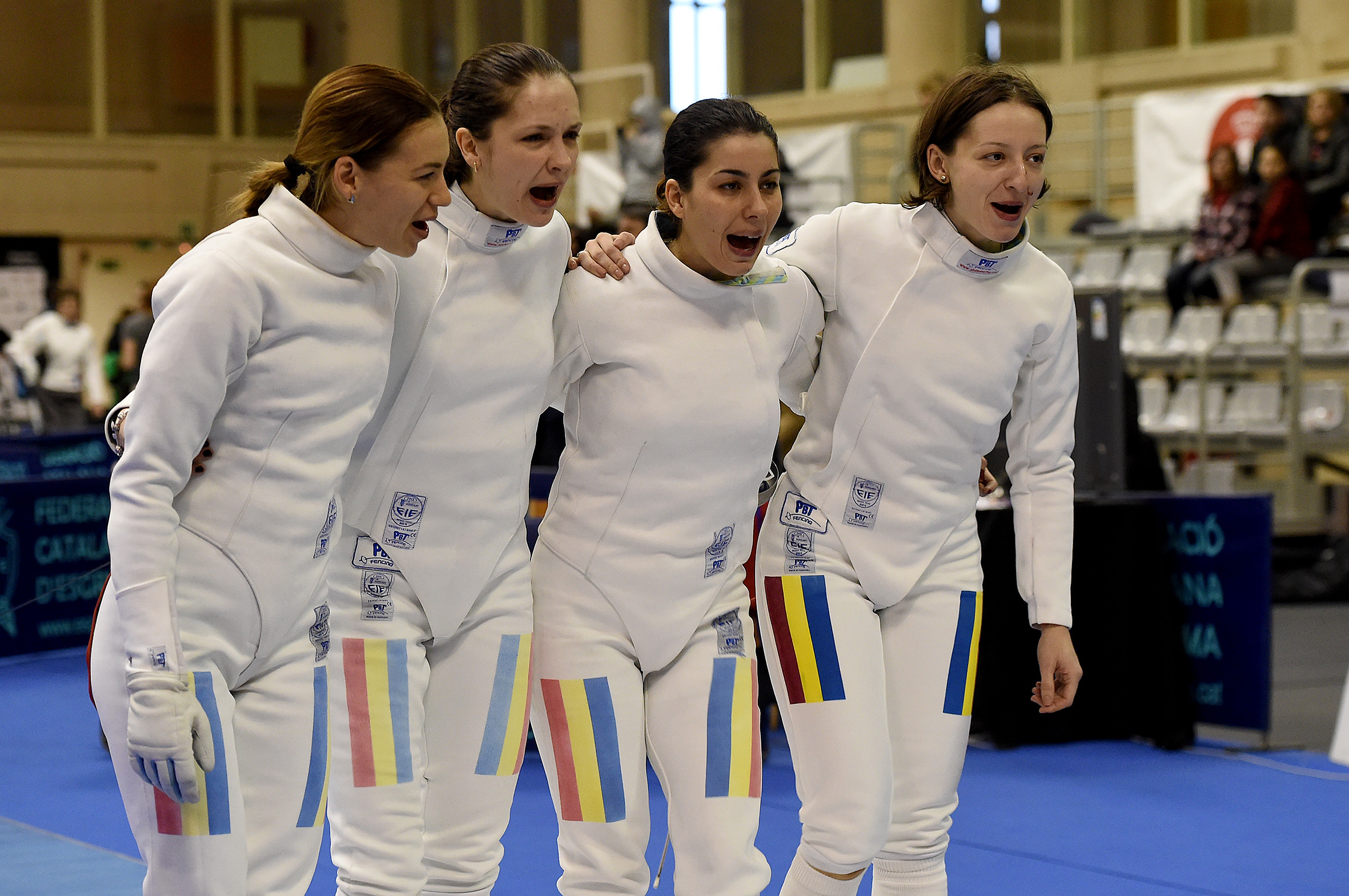 Echipa României se menține pe locul întâi în clasamentul la zi al Cupei Mondiale de spadă seniori feminin