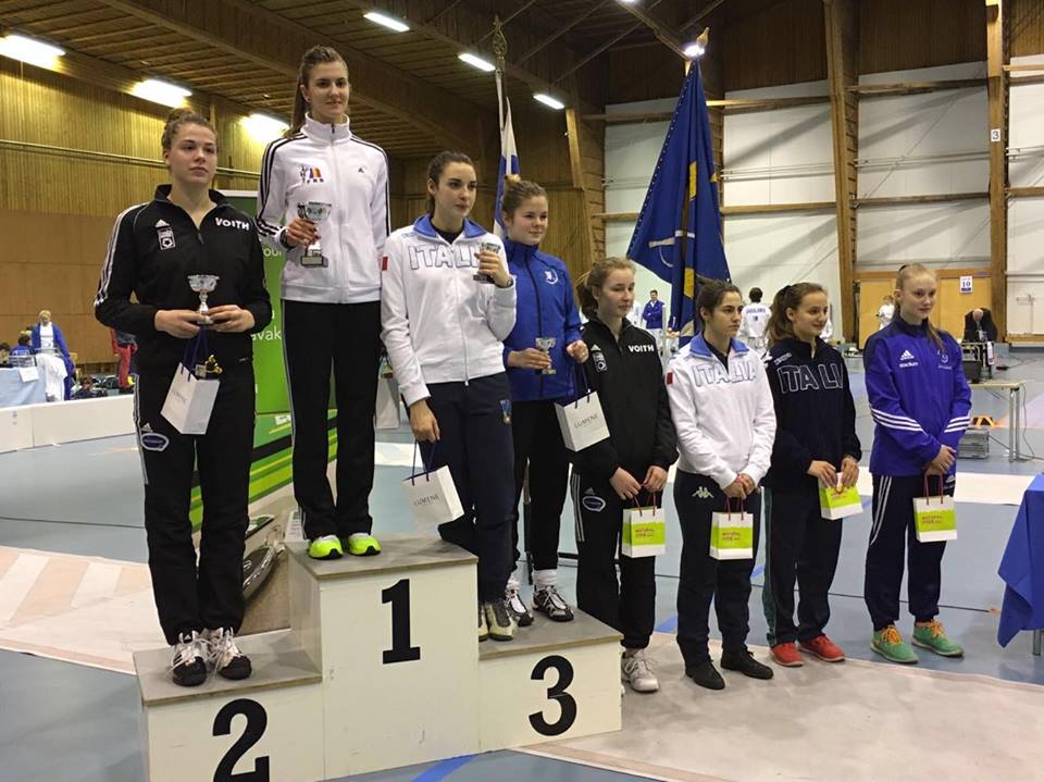 Alexandra Predescu (CSA Steaua) a câștigat etapa din Circuitul European de spadă cadeți feminin individual de la Helsinki