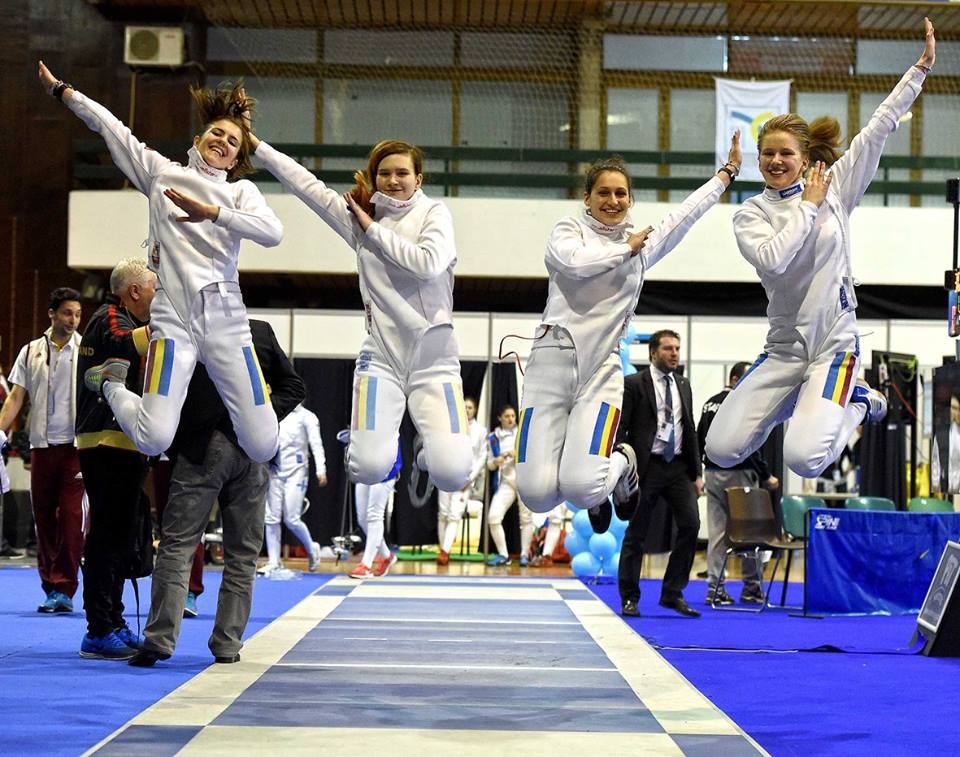 UPDATE 7: A treia medalie la Novi Sad! România – Germania 45-29, în finala mică în proba de spadă feminin cadeți echipe la Campionatul European de cadeți și juniori de la Novi Sad. Italia a luat aurul!