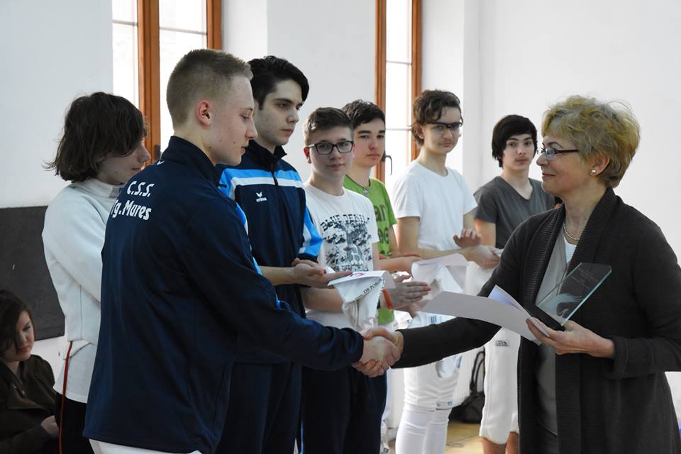 Aron Incze a câștigat a șaptea ediție a Memorialului “Pongracz Antal” la spadă de la Târgu Mureș