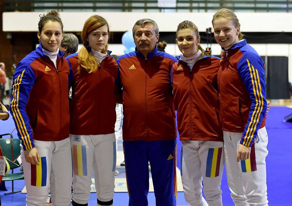 România a ocupat locul 7 la etapa de Cupă Mondială de juniori de la Burgos, în proba de spadă feminin echipe