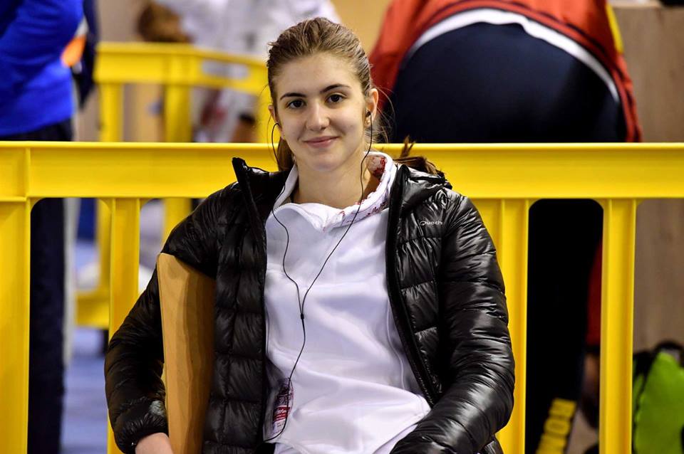 Alexandra Predescu (CSA Steaua) a ocupat poziția a 37-a la etapa de Cupă Mondială de juniori, în proba de spadă feminin individual, de la Laupheim