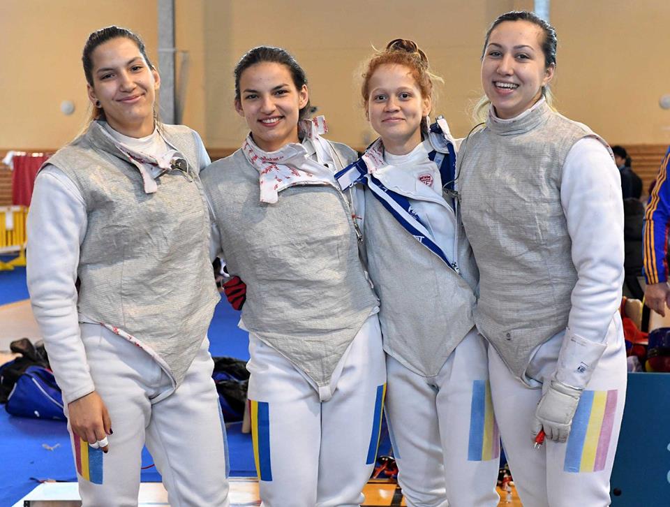 UPDATE 4: România a terminat pe locul 4 proba de floretă feminin juniori echipe la Campionatul Mondial de cadeți și juniori de la Bourges