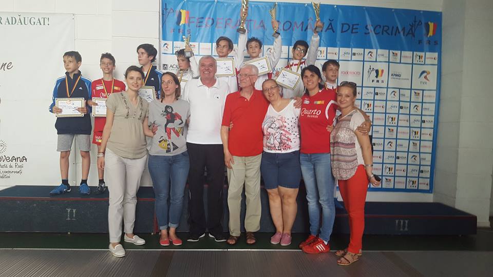 Eva Marinescu (CSS Constanța), Diana Zota (CSS Quarto), Mihai Ghencea (CSS Constanța) și Tudor Zărnescu (CS UNEFS) sunt câștigătorii zilei a doua în Cupa Contraatac la spadă pentru copii