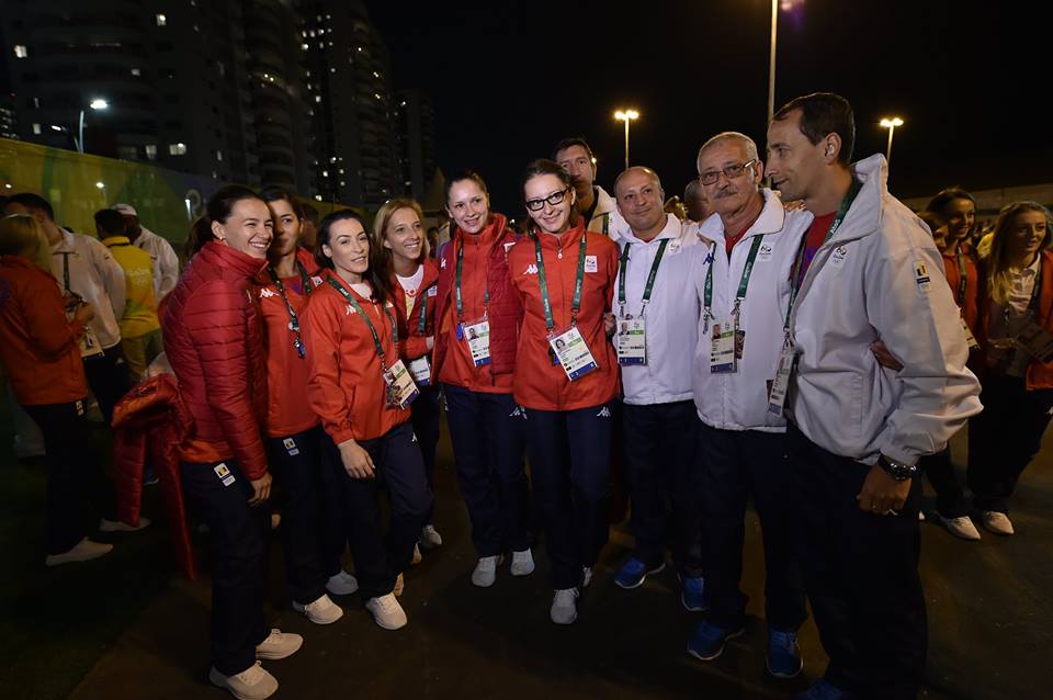 GALERIE FOTO: Team România a fost primită oficial joi seara în Satul Olimpic de la Rio