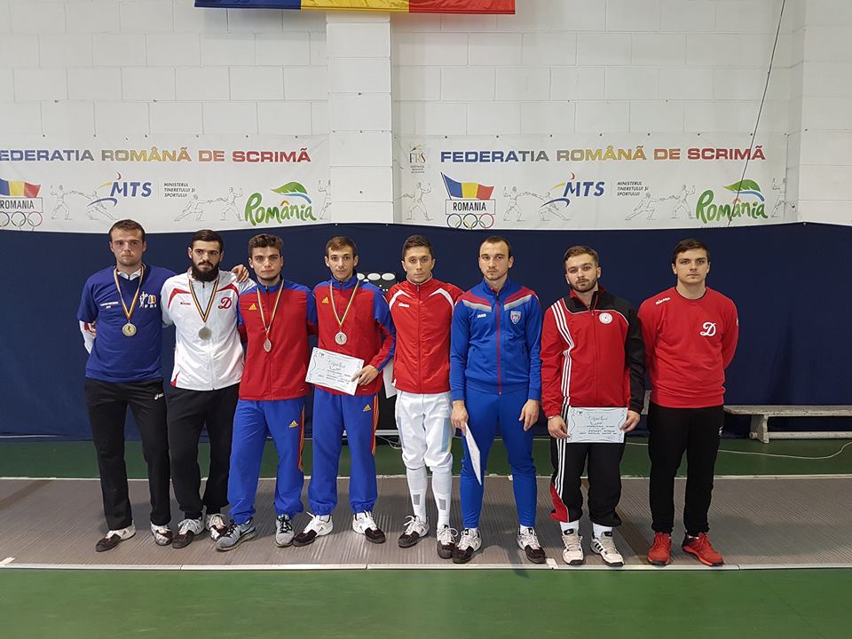 Mădălin Bucur (CS Dinamo) a câștigat Campionatul Național de sabie pentru tineret, în proba masculină la individual, de la București, ediția 2016