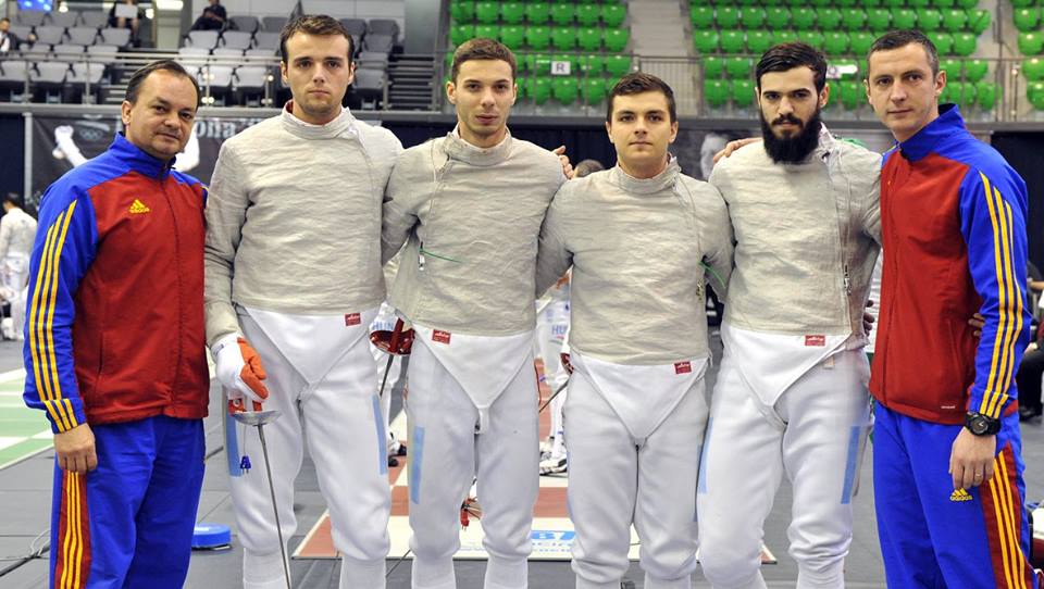 România a ocupat locul 8 la etapa de Cupă Mondială de sabie, în proba masculină pe echipe, de la Gyor