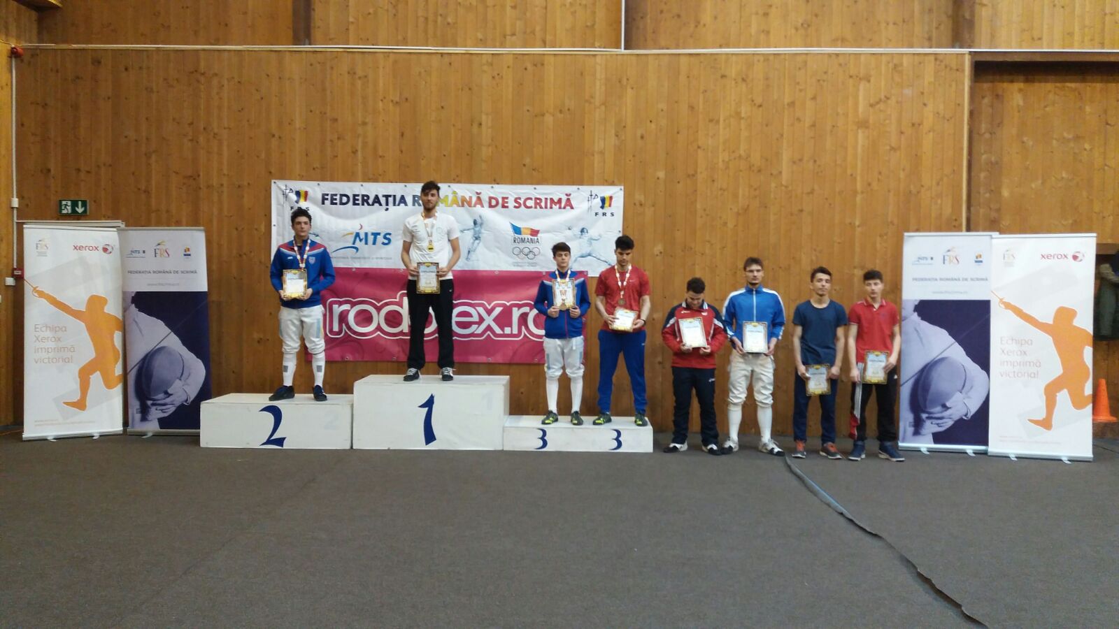 Benjamin Bodo, primul campion din 2017! Sportivul de la CSU Poli Timișoara a câștigat medalia de aur la Campionatul Național de floretă juniori, în proba masculină la individual de la Izvorani