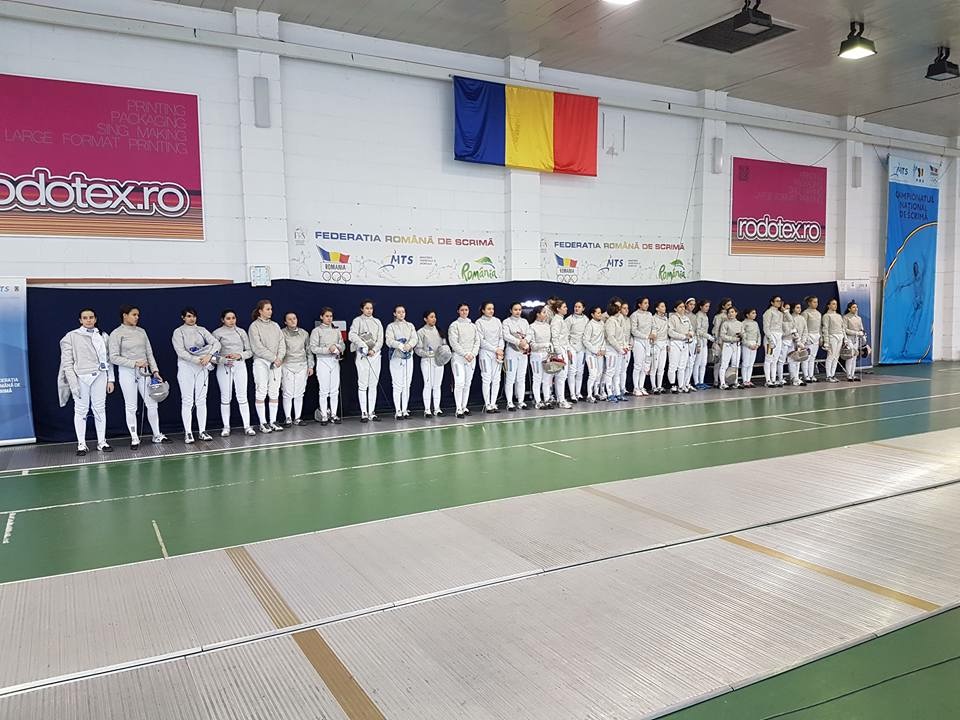 Campionatul Național de sabie juniori de la București, ediția 2017, ziua 3: azi are loc proba feminină la individual