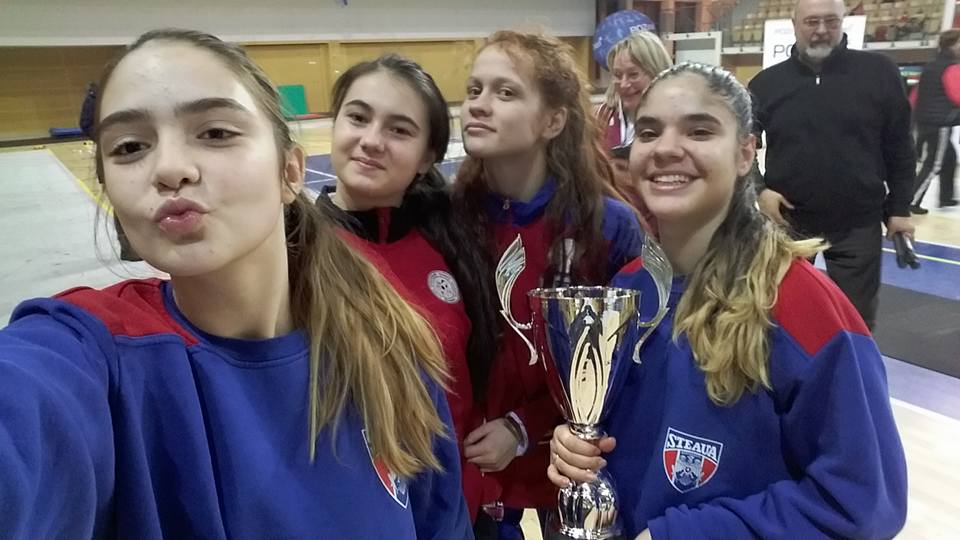 România – locul 5 la etapa din Circuitul European de cadeți, în proba de floretă feminin echipe, de la Poznan