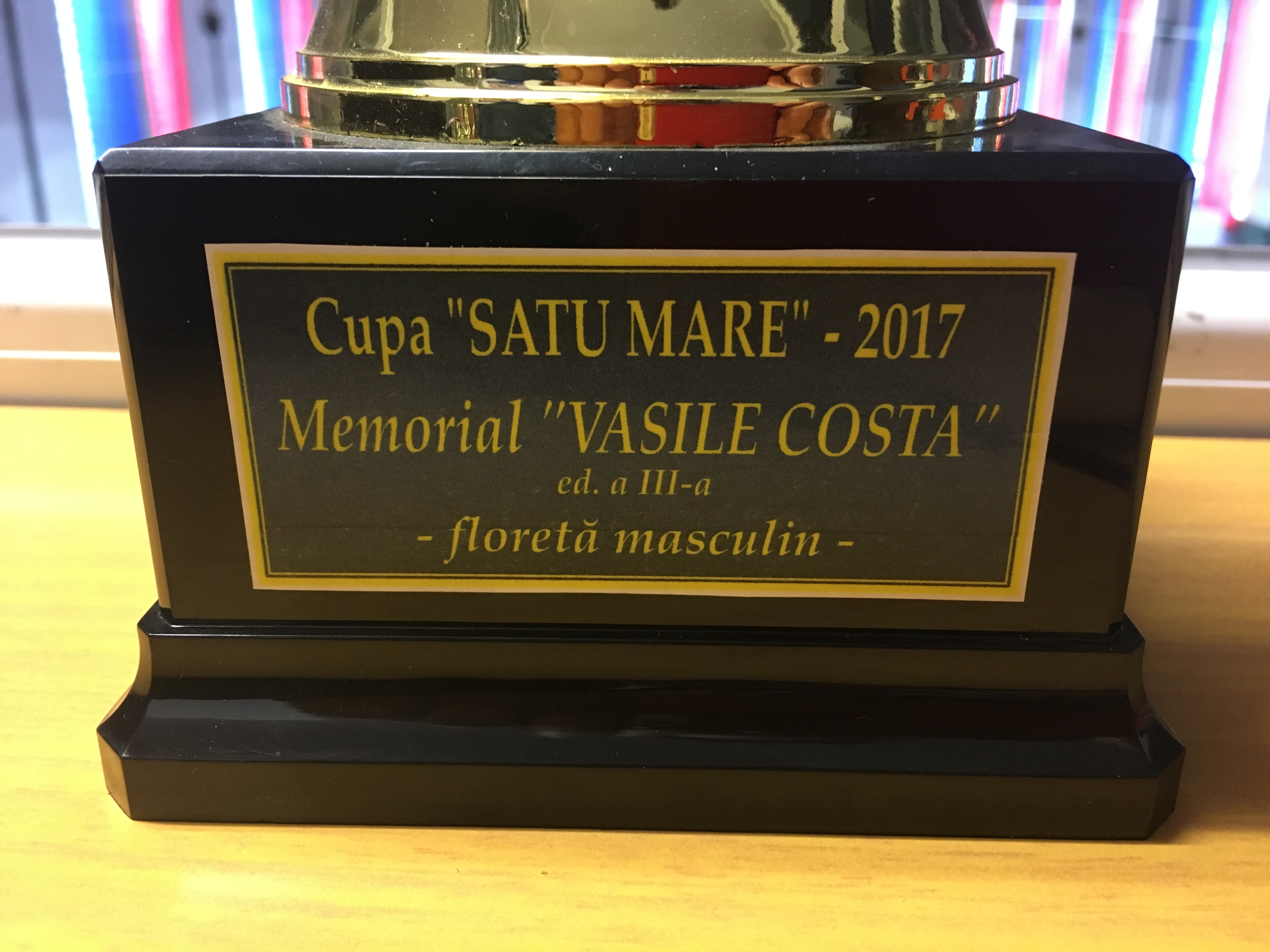 Duminică are loc la Satu Mare ediția a III-a a Cupei Satu Mare – Memorial „Vasile Costa” la floretă masculin individual