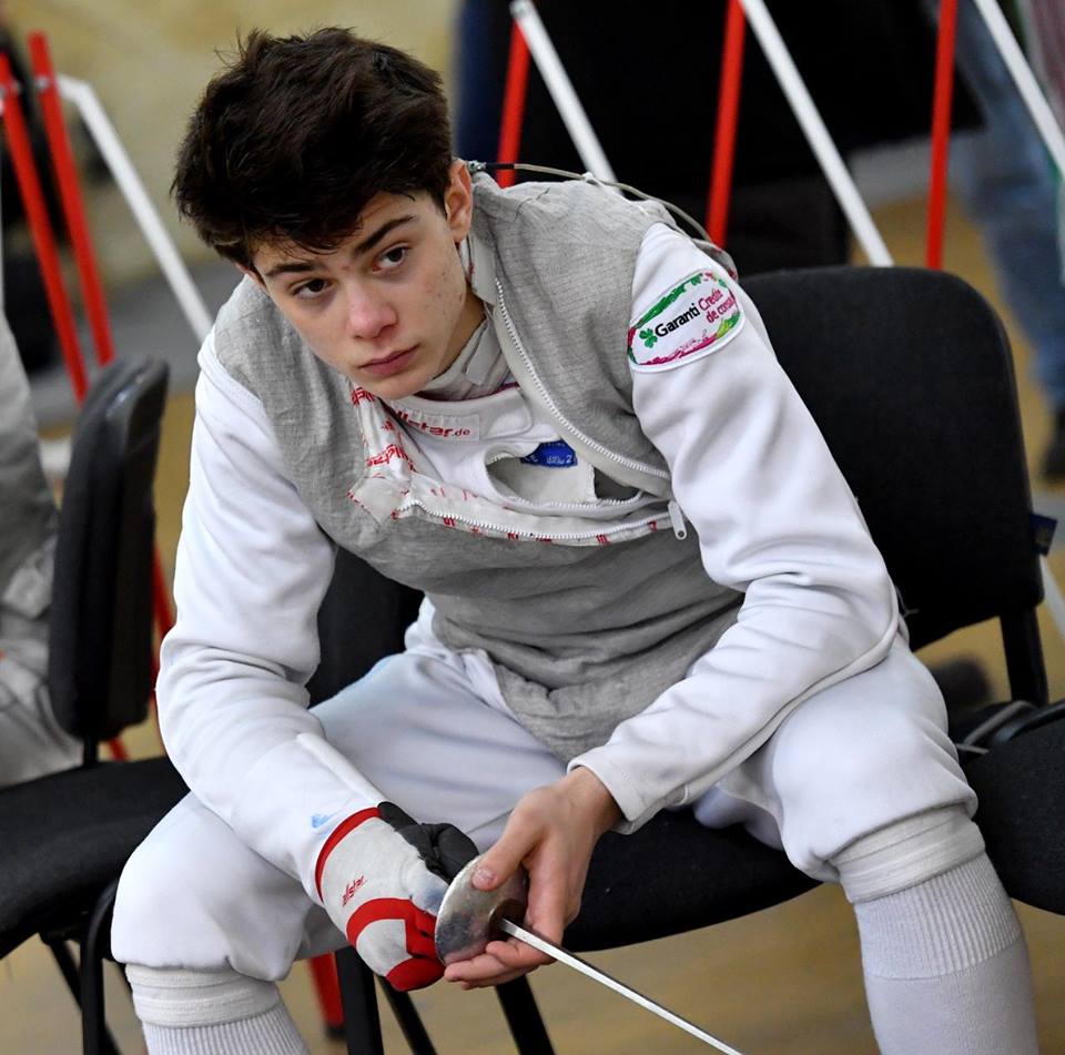 Alexandru Pîrva – locul 78 la etapa de Cupă Mondială de juniori de la Udine, în proba de floretă masculin