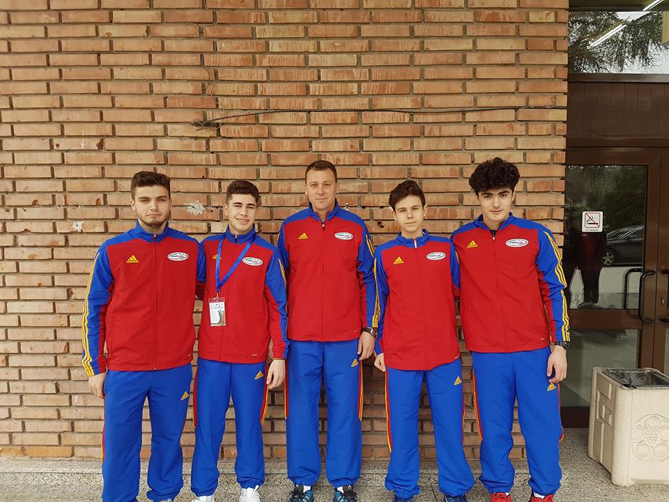 Campionatul European de cadeți și juniori de la Plovdiv, ziua 5, proba 12: România trage pe tabloul de 16 în proba de sabie cadeți masculin echipe
