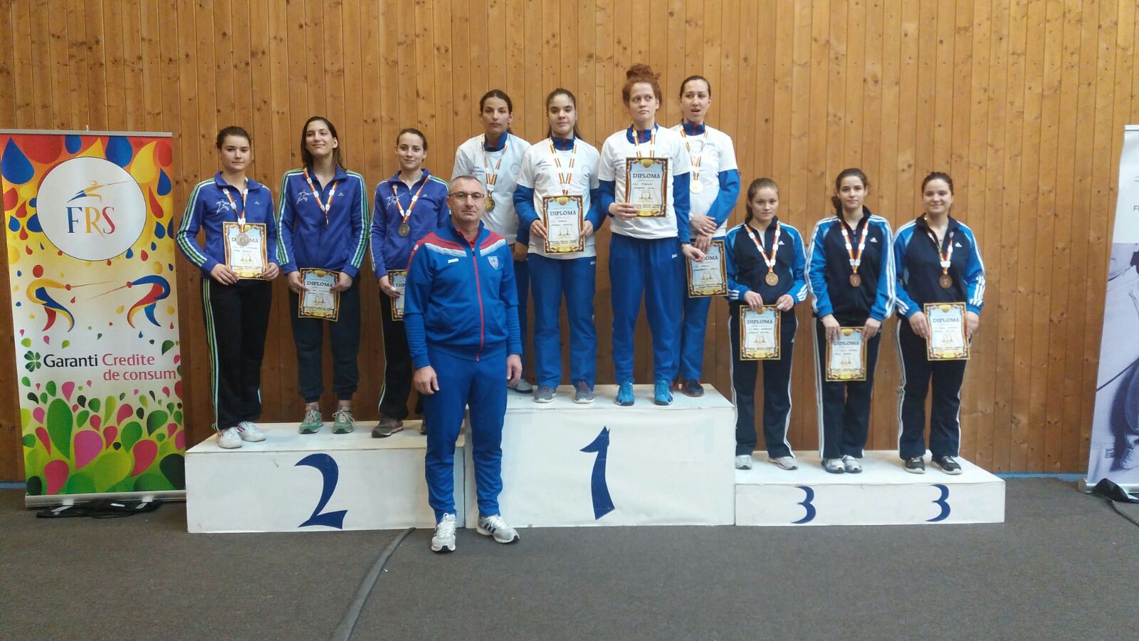 CSA Steaua a câștigat Campionatul Național de tineret de la Izvorani, ediția 2017, în proba feminină pe echipe