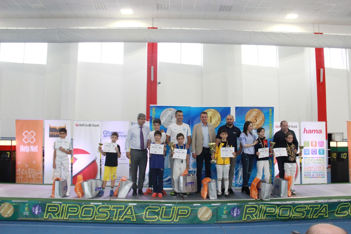 Viktoria Galymeska, Dacian Enache și Maria Badea sunt câștigătorii zilei a doua în Cupa Riposta la sabie pentru copii