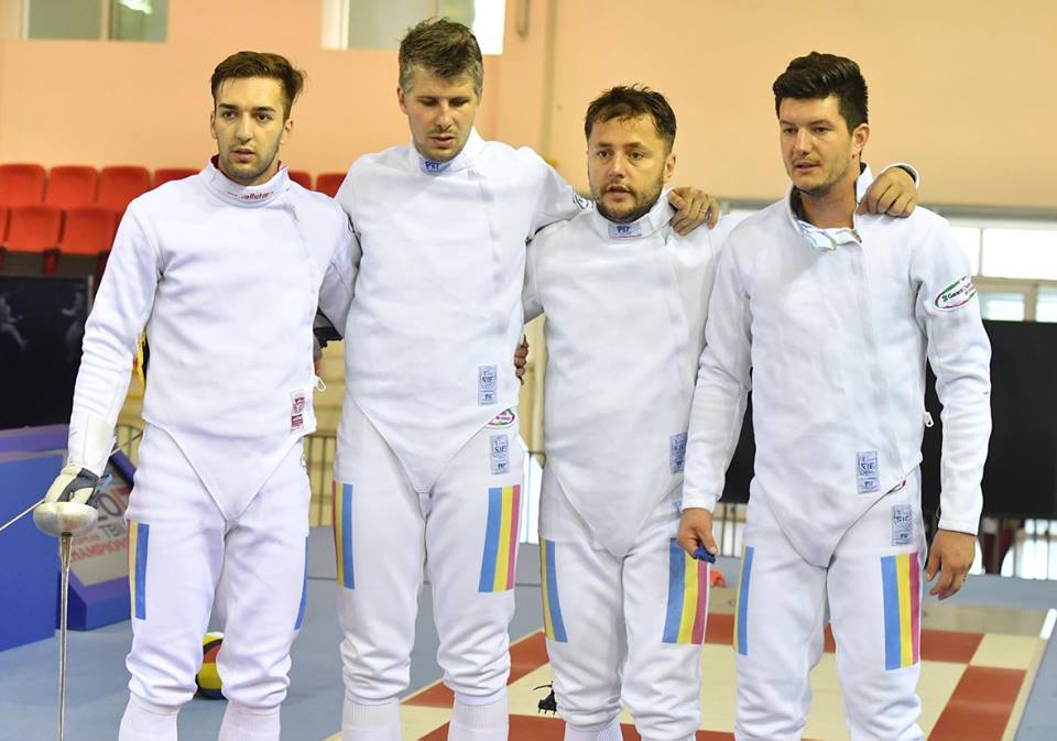 Campionatul European de scrimă de la Tbilisi, ziua 5: România trage în proba de spadă masculin echipe