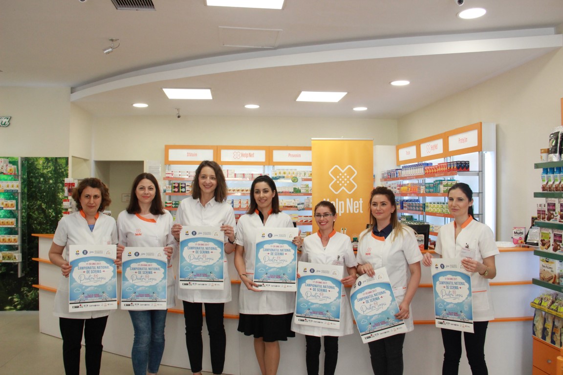 Lanțul de farmacii Help Net sprijină Federația Română de Scrimă în organizarea Campionatului Național de scrimă pentru copii