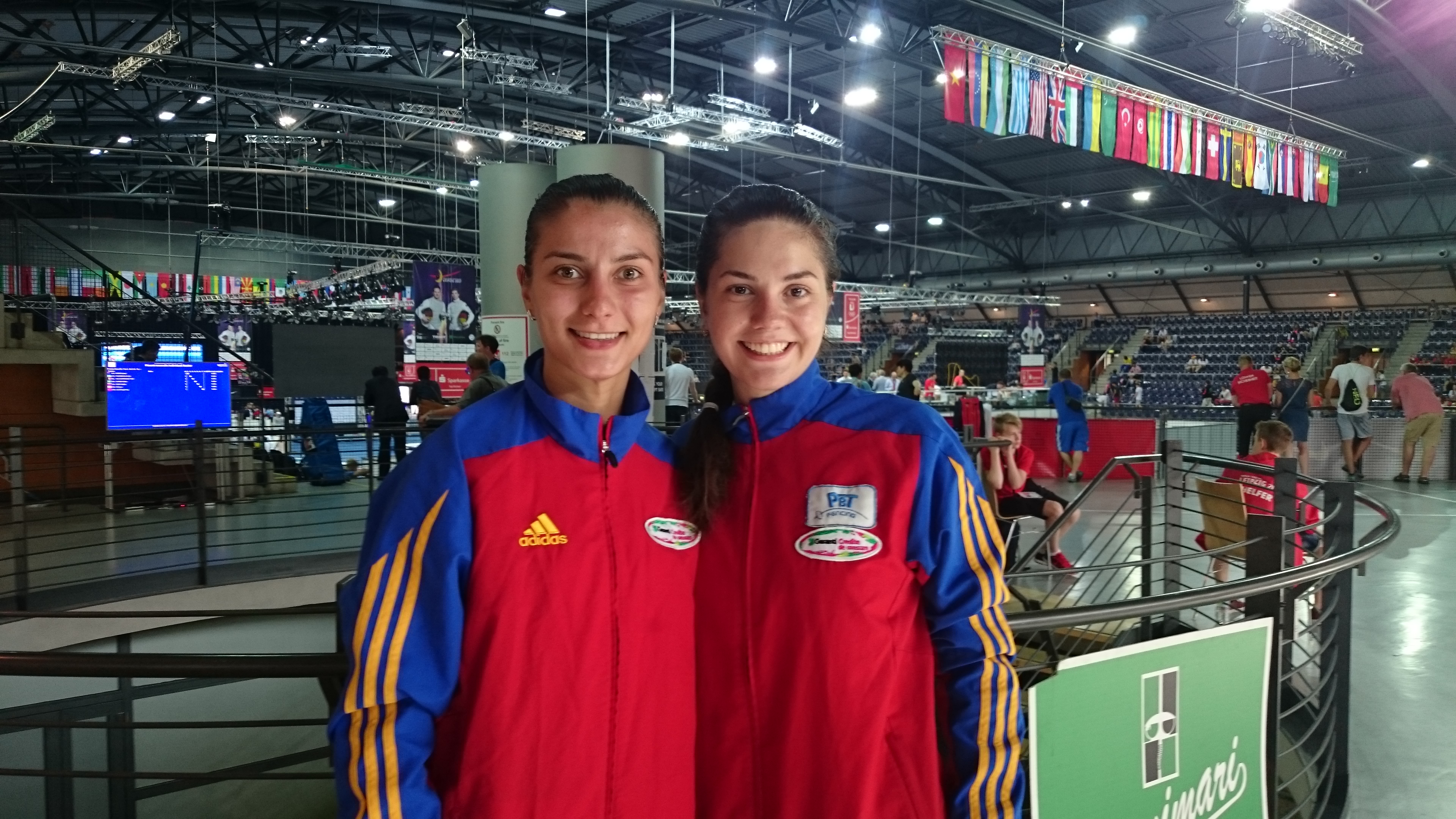 Amalia Tătăran – locul 50 și Greta Vereș – locul 58 la Campionatul Mondial de la Leipzig, în proba de spadă feminin individual