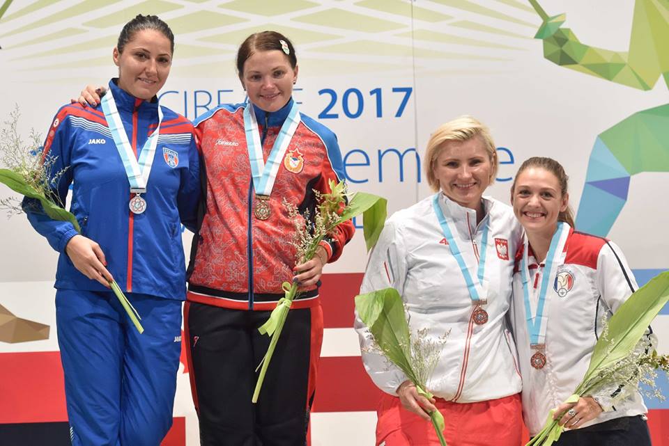 Bianca Pascu a cucerit medalia de argint la Jocurile Mondiale Militare de la Acireale, în proba de sabie feminin individual!