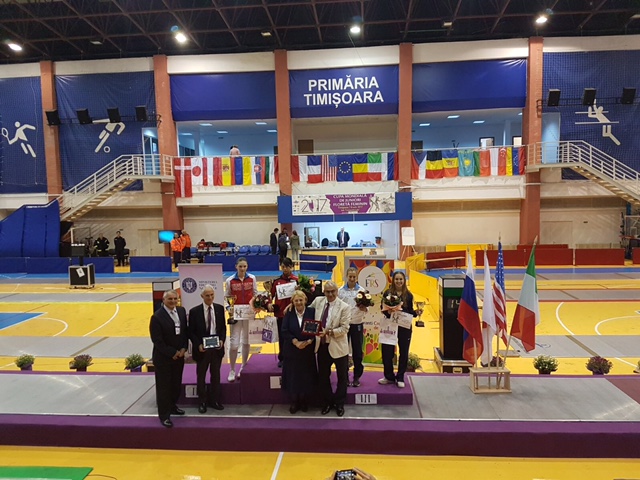 Rebeca Cândescu – locul 40 la etapa de Cupă Mondială de floretă juniori feminin de la Timișoara. Proba de sâmbătă a fost câștigată de către Tsuji Sumire (Japonia)!
