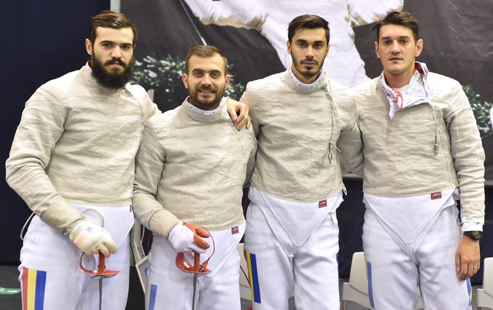 România – locul 9 la etapa de Cupă Mondială de la Gyor, în proba de sabie seniori masculin echipe