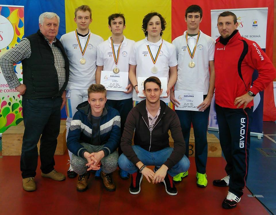 Campionatul Național de spadă pentru juniori de la București, ediția 2018, ziua 2, proba 2: masculin pe echipe