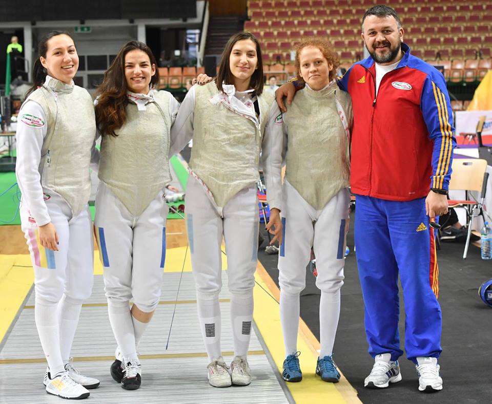 România – locul 10 la etapa de Cupă Mondială de la Katowice, în proba de floretă seniori feminin echipe